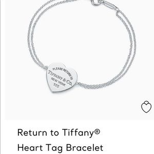 Return to Tiffany’s heart tag bracelet